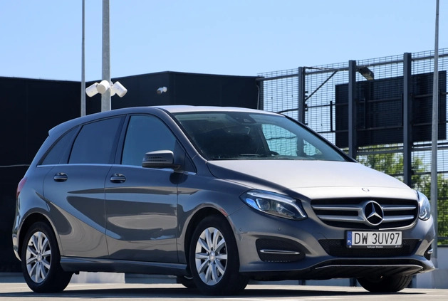 Mercedes-Benz Klasa B cena 58600 przebieg: 116276, rok produkcji 2015 z Różan małe 667